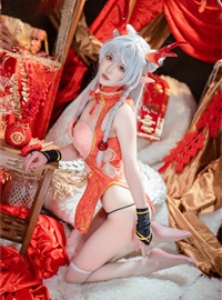 Abao is also a bunny girl NO.084, celebrating the Chinese New Year with the Dragon Sister(16)